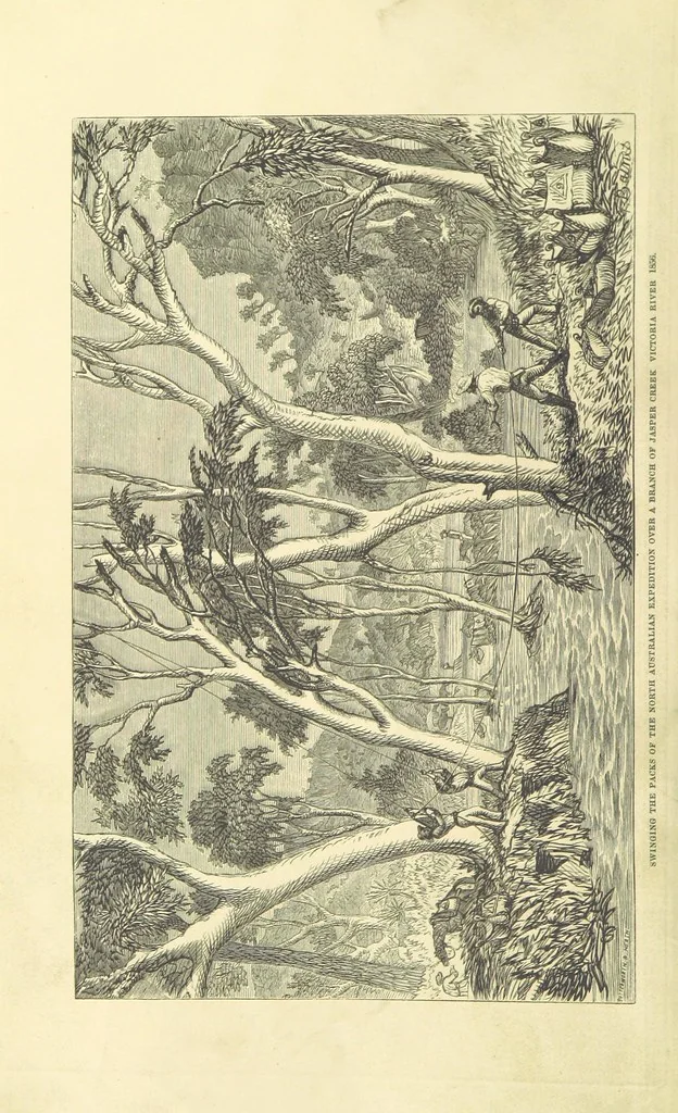 An illustration from Shifts and Expedients of Camp Life, Travels, etc, 1871, leaf 10
