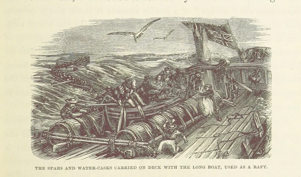 An illustration from Shifts and Expedients of Camp Life, Travels, etc, 1871, leaf 111