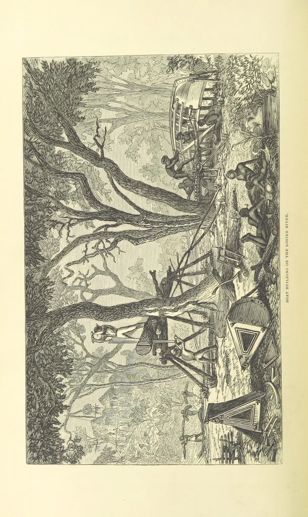 An illustration from Shifts and Expedients of Camp Life, Travels, etc, 1871, leaf 144