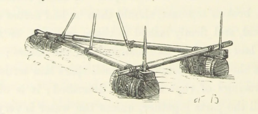 An illustration from Shifts and Expedients of Camp Life, Travels, etc, 1871, leaf 170
