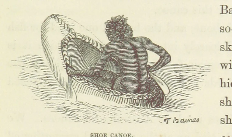 An illustration from Shifts and Expedients of Camp Life, Travels, etc, 1871, leaf 181