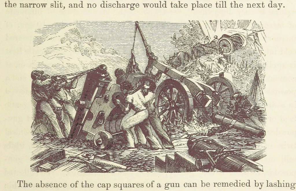 An illustration from Shifts and Expedients of Camp Life, Travels, etc, 1871, leaf 263
