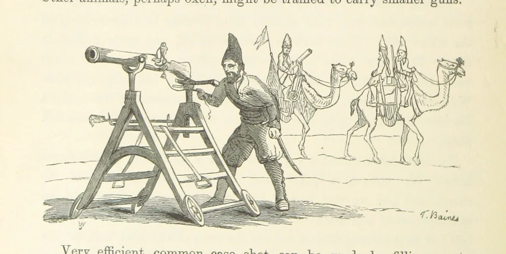 An illustration from Shifts and Expedients of Camp Life, Travels, etc, 1871, leaf 270