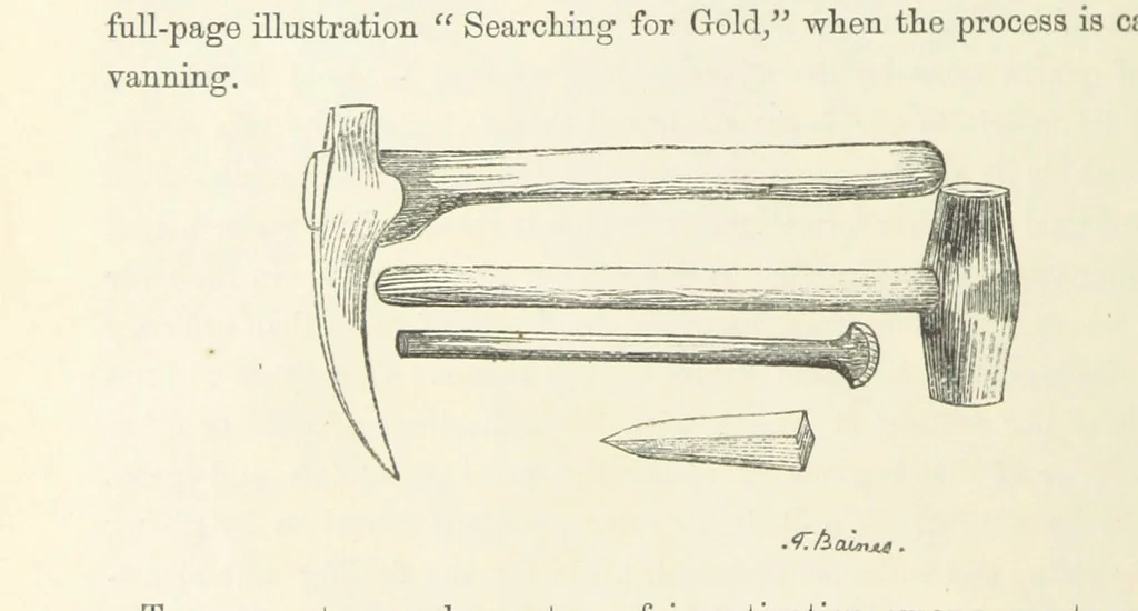 An illustration from Shifts and Expedients of Camp Life, Travels, etc, 1871, leaf 278