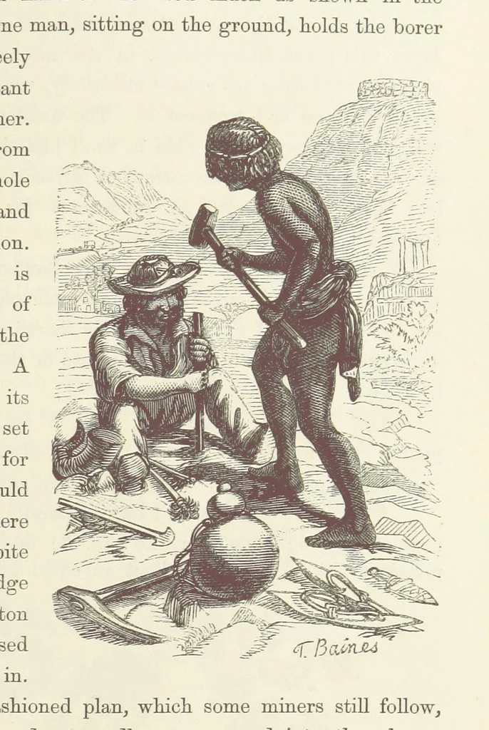 An illustration from Shifts and Expedients of Camp Life, Travels, etc, 1871, leaf 279