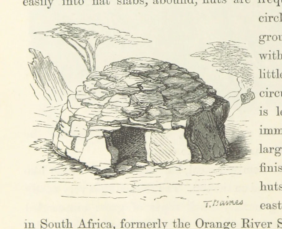 An illustration from Shifts and Expedients of Camp Life, Travels, etc, 1871, leaf 306