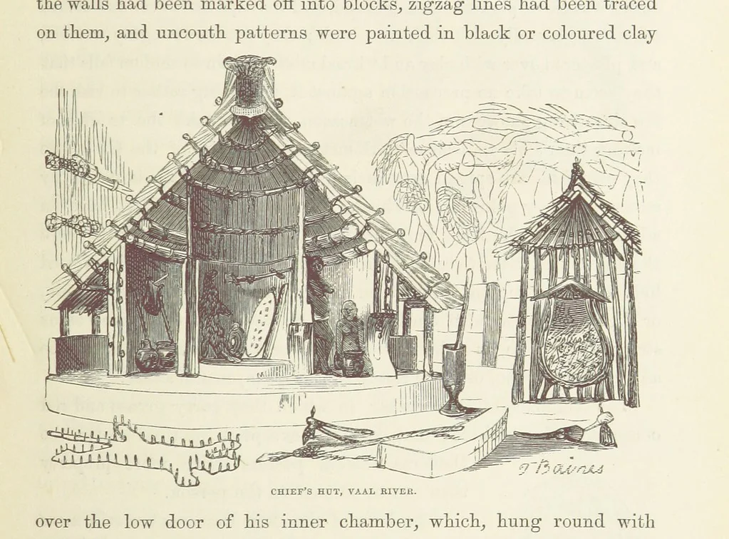 An illustration from Shifts and Expedients of Camp Life, Travels, etc, 1871, leaf 307