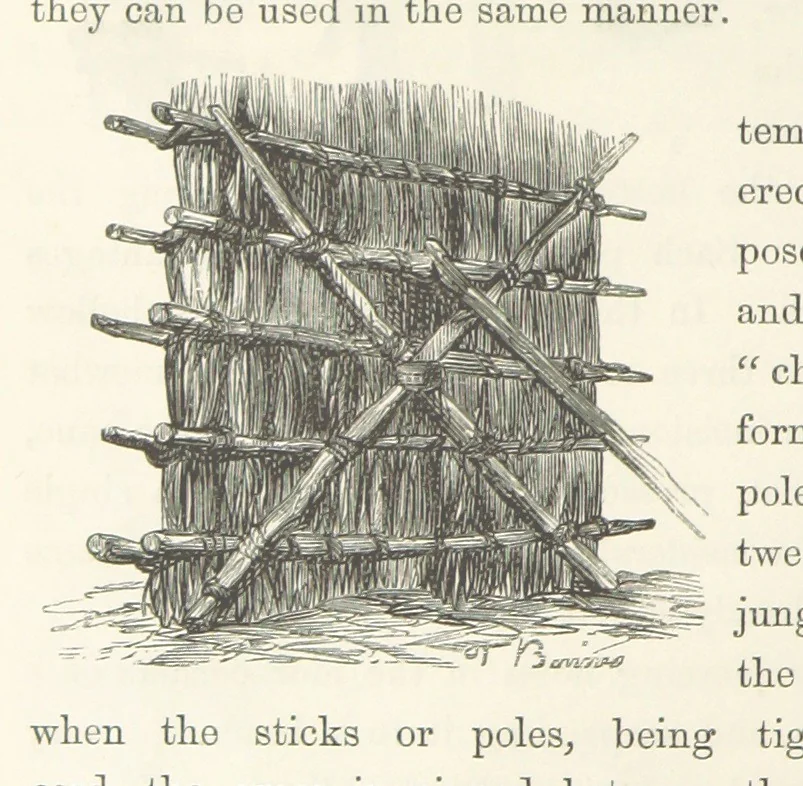 An illustration from Shifts and Expedients of Camp Life, Travels, etc, 1871, leaf 320