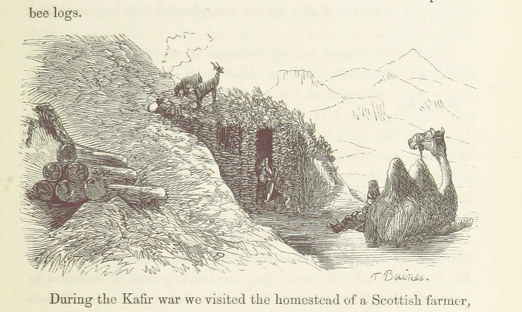 An illustration from Shifts and Expedients of Camp Life, Travels, etc, 1871, leaf 321