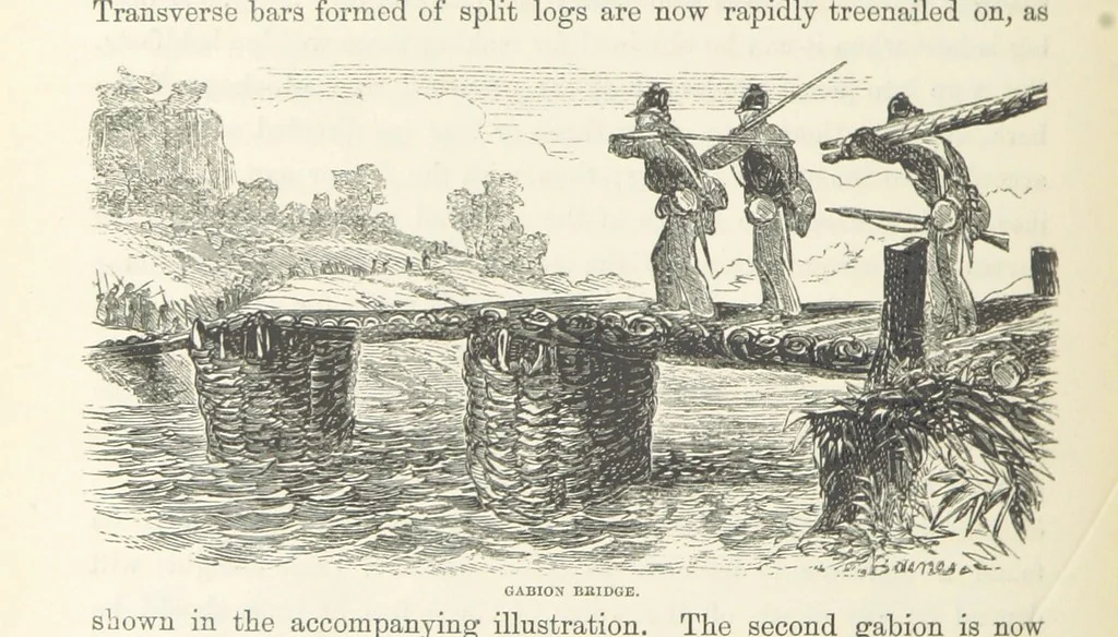 An illustration from Shifts and Expedients of Camp Life, Travels, etc, 1871, leaf 356