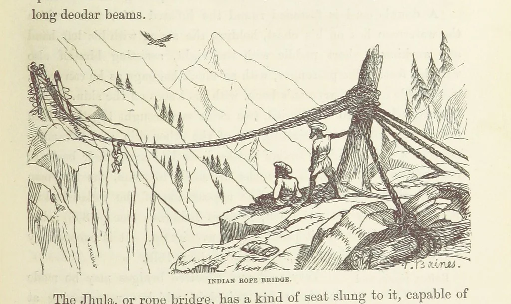 An illustration from Shifts and Expedients of Camp Life, Travels, etc, 1871, leaf 369