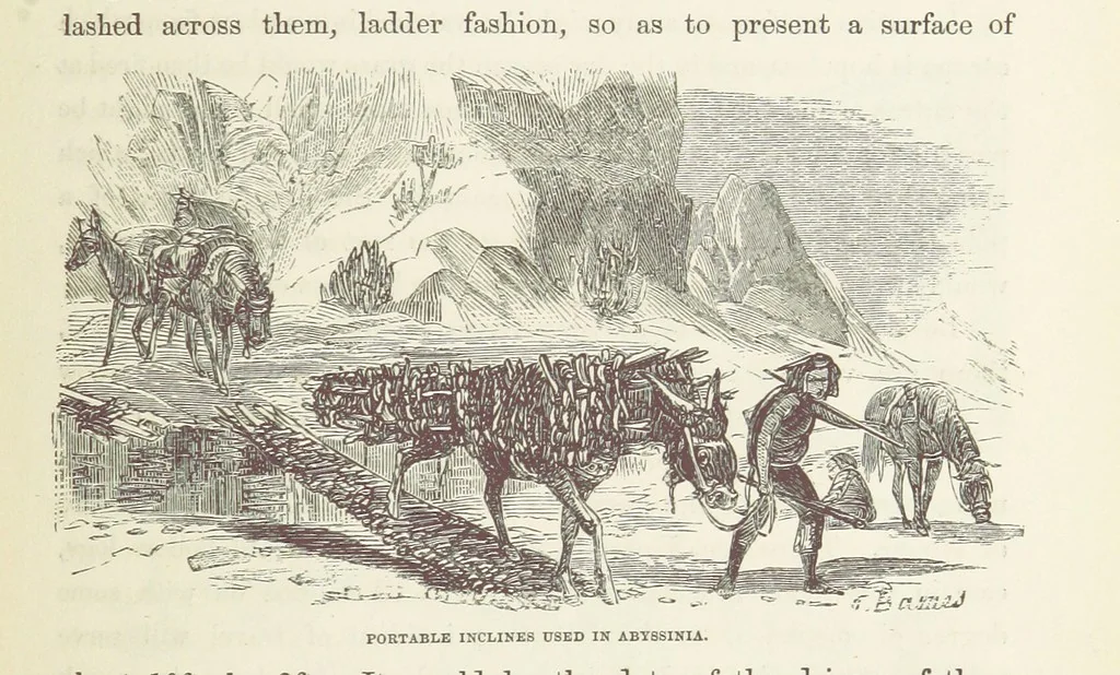 An illustration from Shifts and Expedients of Camp Life, Travels, etc, 1871, leaf 373