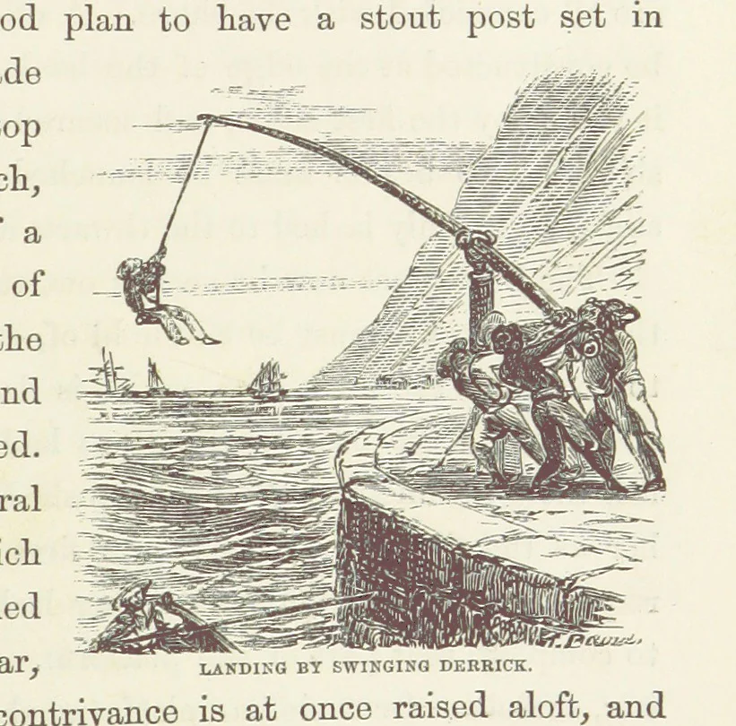 An illustration from Shifts and Expedients of Camp Life, Travels, etc, 1871, leaf 377