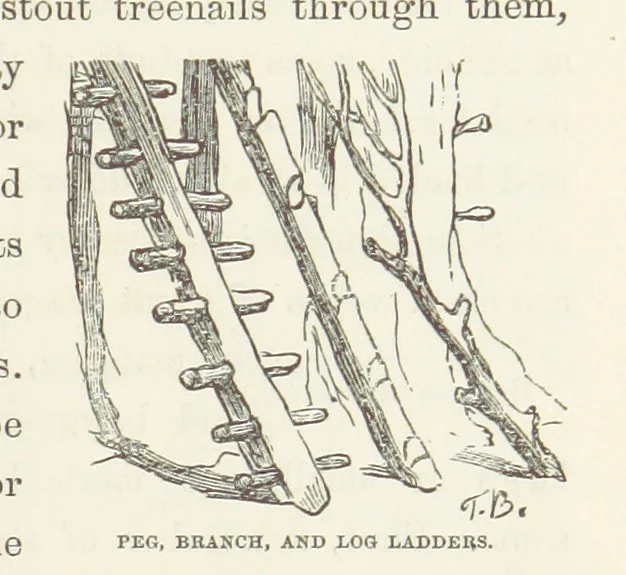 An illustration from Shifts and Expedients of Camp Life, Travels, etc, 1871, leaf 377