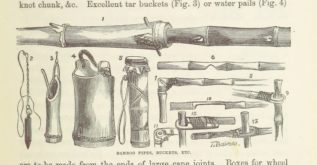An illustration from Shifts and Expedients of Camp Life, Travels, etc, 1871, leaf 387