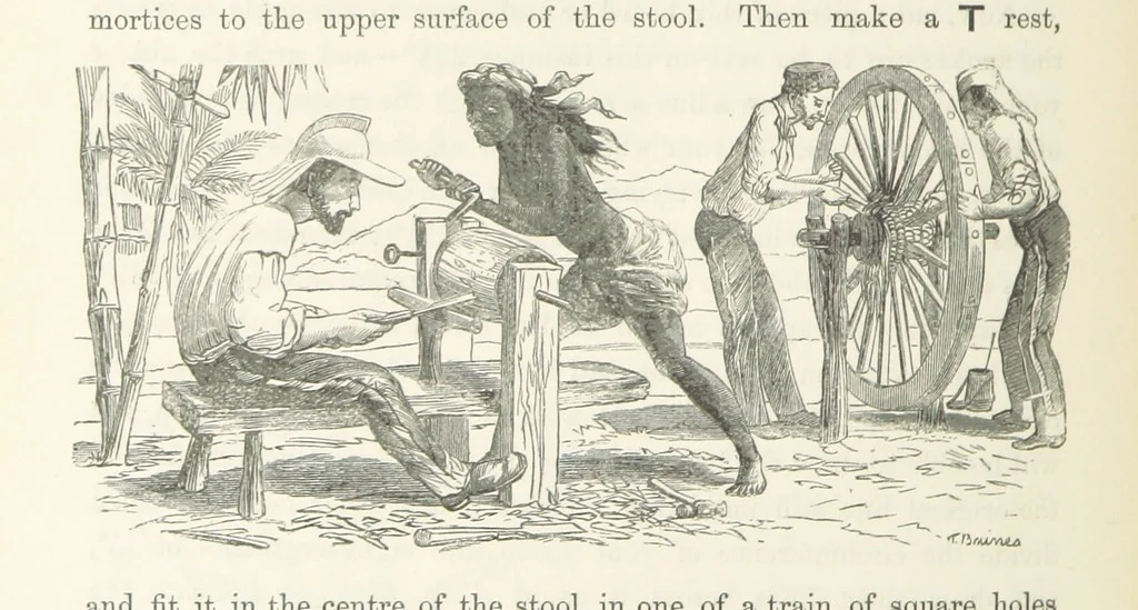 An illustration from Shifts and Expedients of Camp Life, Travels, etc, 1871, leaf 398