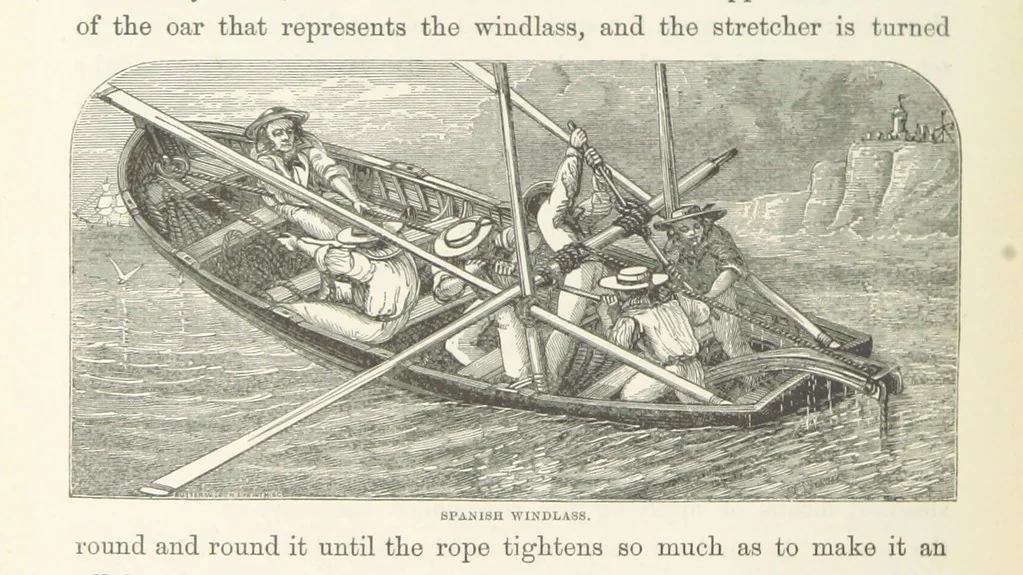 An illustration from Shifts and Expedients of Camp Life, Travels, etc, 1871, leaf 402
