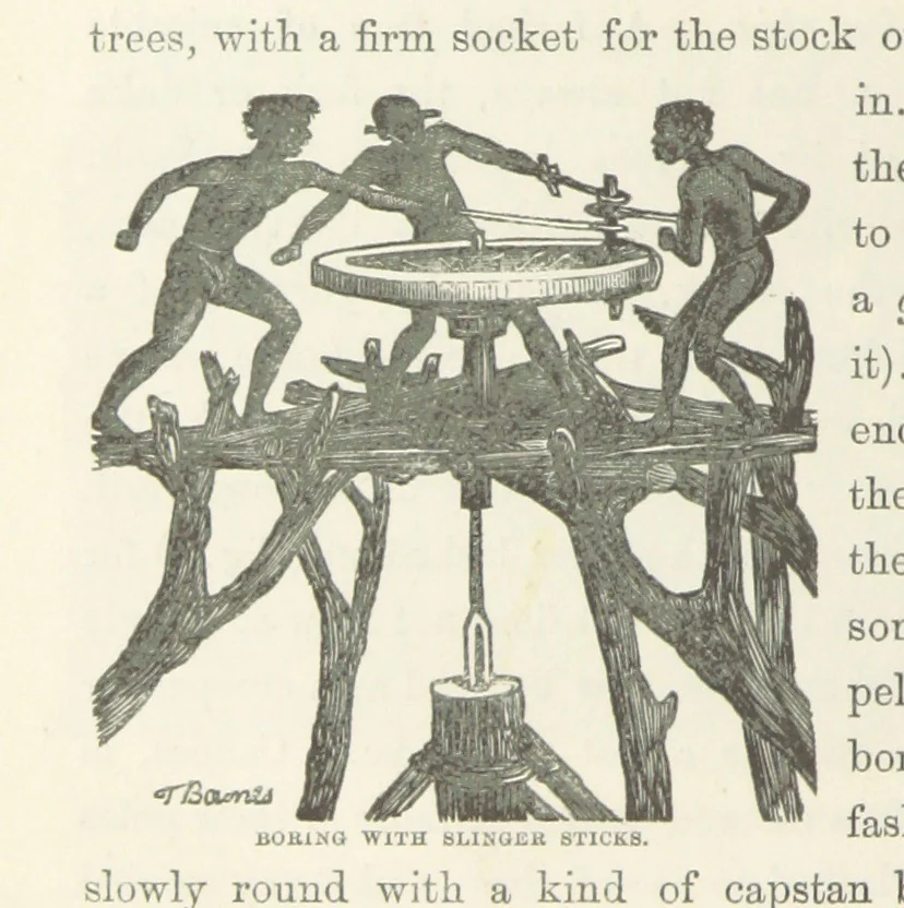 An illustration from Shifts and Expedients of Camp Life, Travels, etc, 1871, leaf 404
