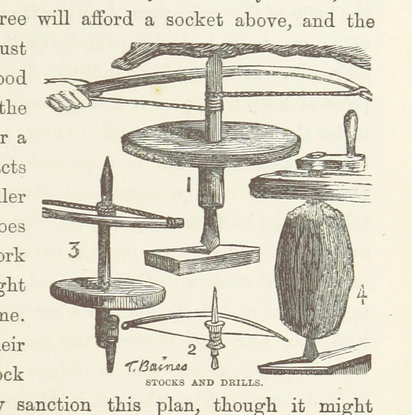 An illustration from Shifts and Expedients of Camp Life, Travels, etc, 1871, leaf 407