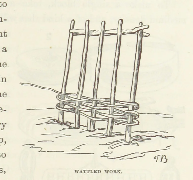 An illustration from Shifts and Expedients of Camp Life, Travels, etc, 1871, leaf 413