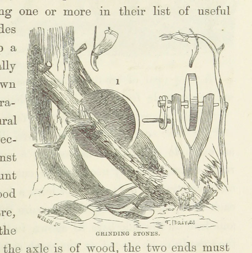 An illustration from Shifts and Expedients of Camp Life, Travels, etc, 1871, leaf 417