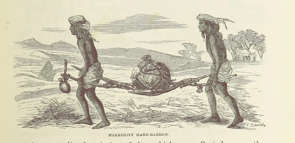 An illustration from Shifts and Expedients of Camp Life, Travels, etc, 1871, leaf 419