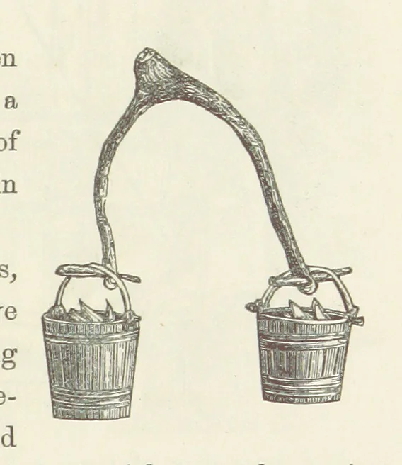 An illustration from Shifts and Expedients of Camp Life, Travels, etc, 1871, leaf 421