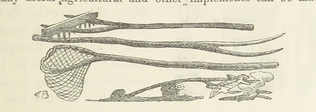 An illustration from Shifts and Expedients of Camp Life, Travels, etc, 1871, leaf 421