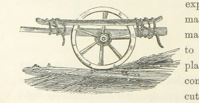 An illustration from Shifts and Expedients of Camp Life, Travels, etc, 1871, leaf 476