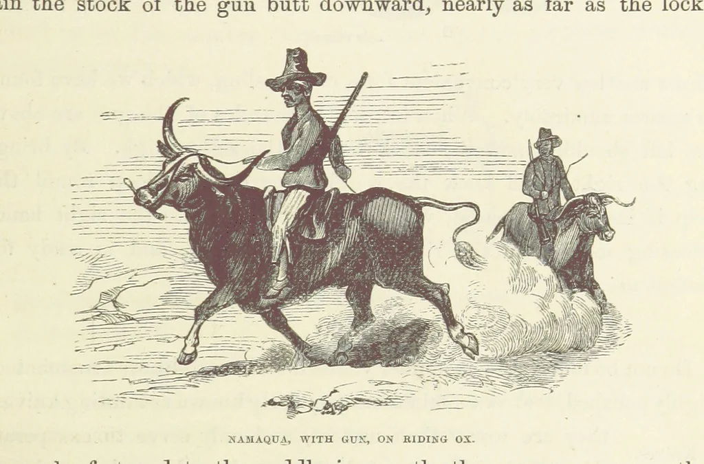 An illustration from Shifts and Expedients of Camp Life, Travels, etc, 1871, leaf 55