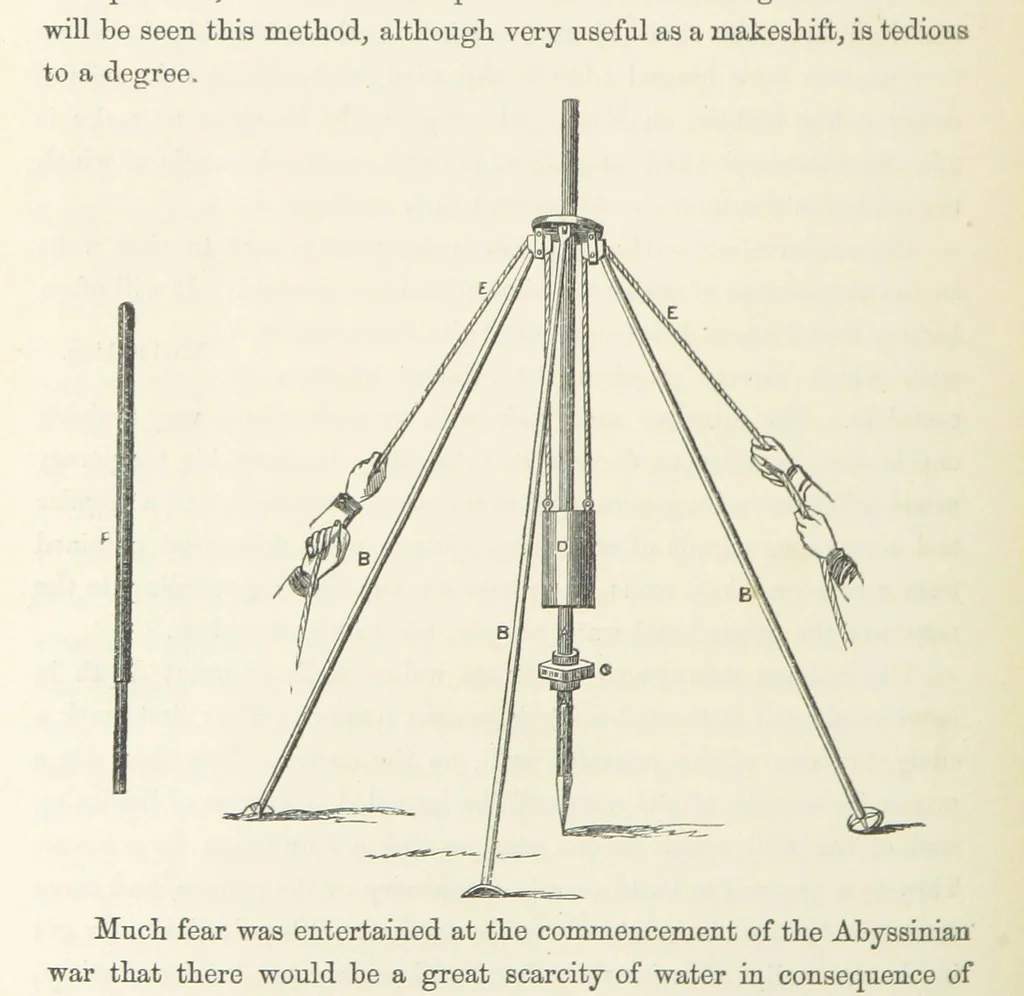 An illustration from Shifts and Expedients of Camp Life, Travels, etc, 1871, leaf 552