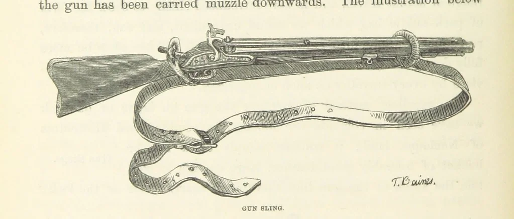 An illustration from Shifts and Expedients of Camp Life, Travels, etc, 1871, leaf 56