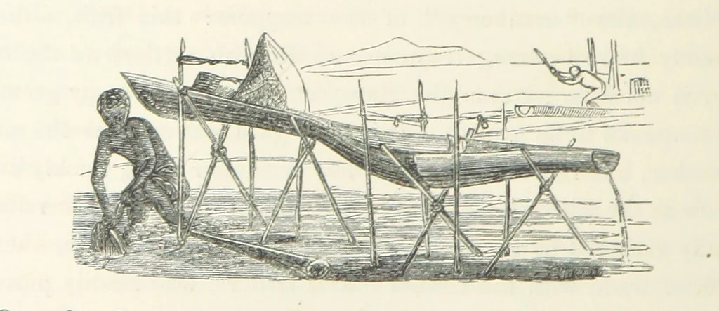 An illustration from Shifts and Expedients of Camp Life, Travels, etc, 1871, leaf 570