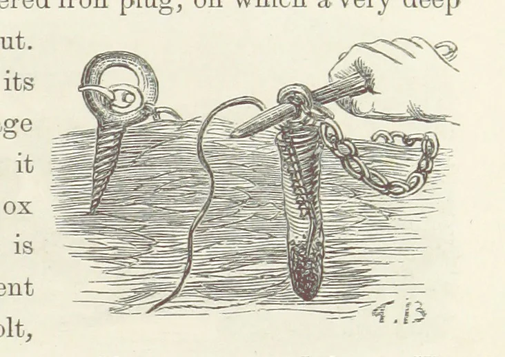 An illustration from Shifts and Expedients of Camp Life, Travels, etc, 1871, leaf 581
