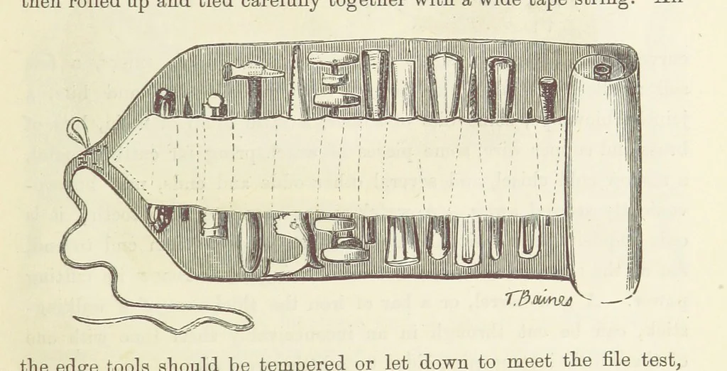 An illustration from Shifts and Expedients of Camp Life, Travels, etc, 1871, leaf 59