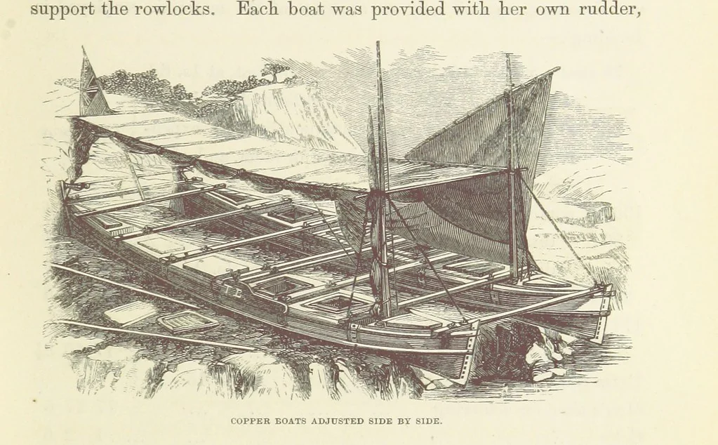 An illustration from Shifts and Expedients of Camp Life, Travels, etc, 1871, leaf 69