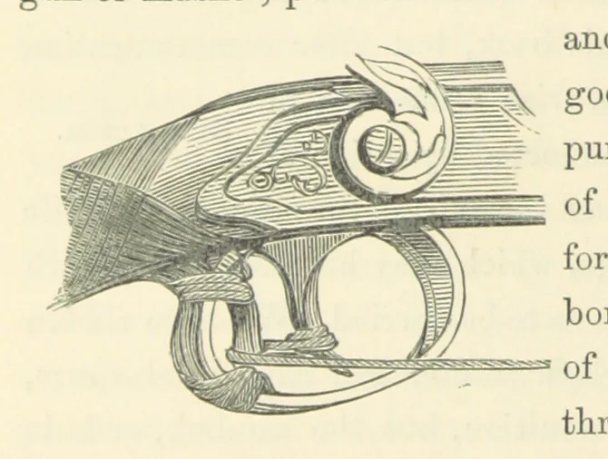 An illustration from Shifts and Expedients of Camp Life, Travels, etc, 1871, leaf 696
