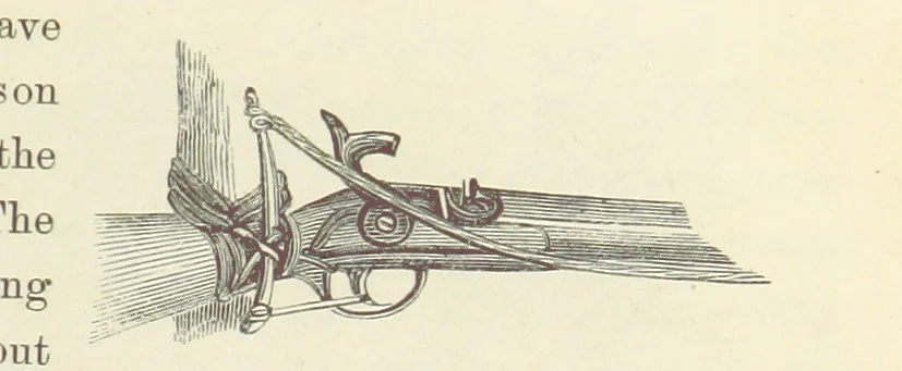 An illustration from Shifts and Expedients of Camp Life, Travels, etc, 1871, leaf 697