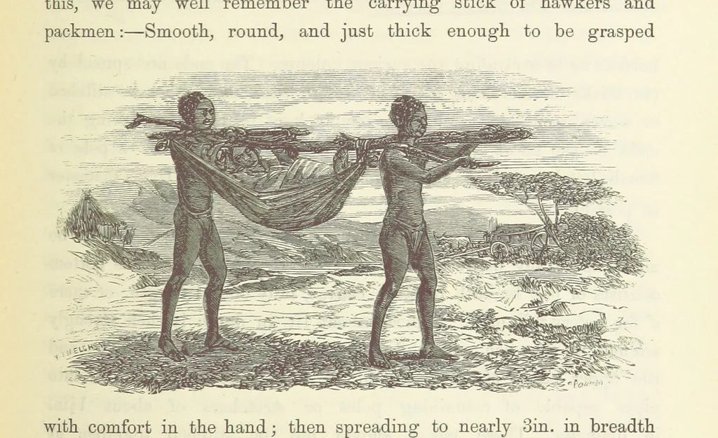 An illustration from Shifts and Expedients of Camp Life, Travels, etc, 1871, leaf 725
