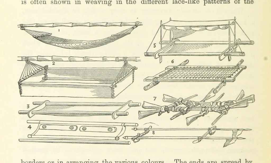 An illustration from Shifts and Expedients of Camp Life, Travels, etc, 1871, leaf 726