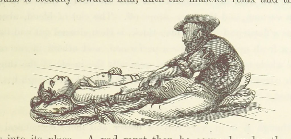 An illustration from Shifts and Expedients of Camp Life, Travels, etc, 1871, leaf 739