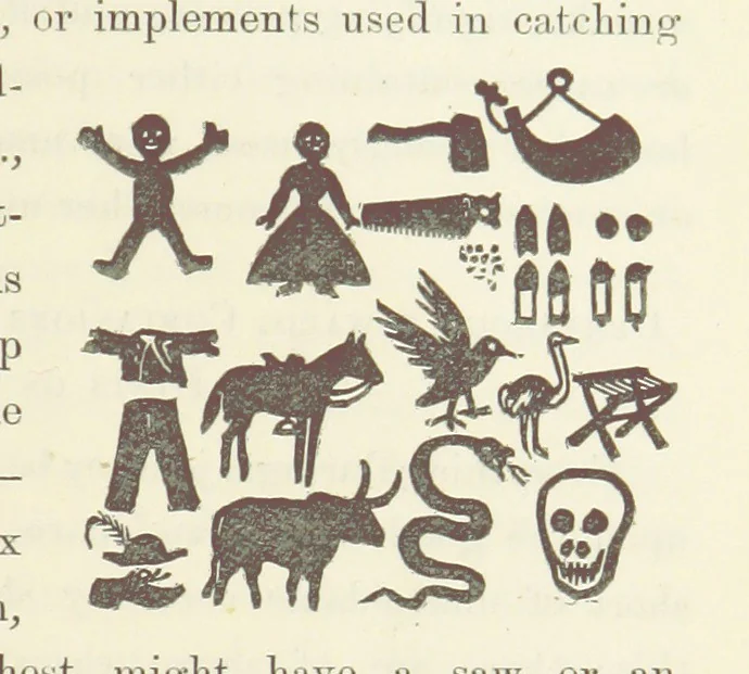 An illustration from Shifts and Expedients of Camp Life, Travels, etc, 1871, leaf 745