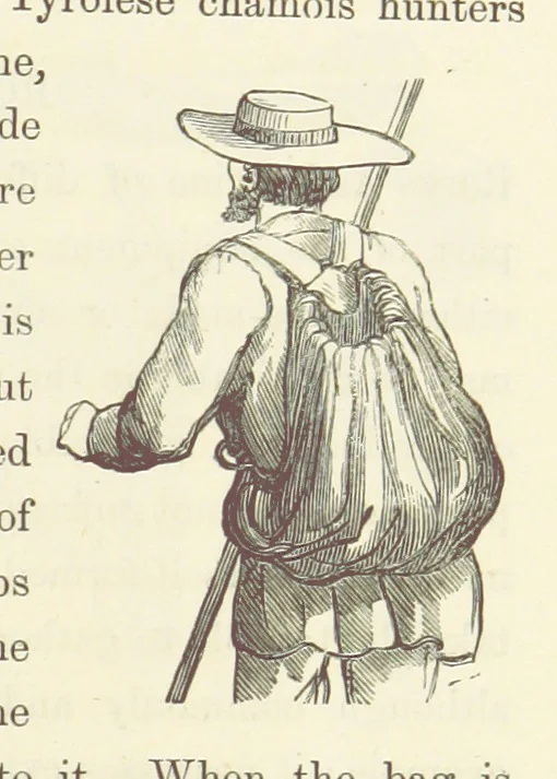 An illustration from Shifts and Expedients of Camp Life, Travels, etc, 1871, leaf 831