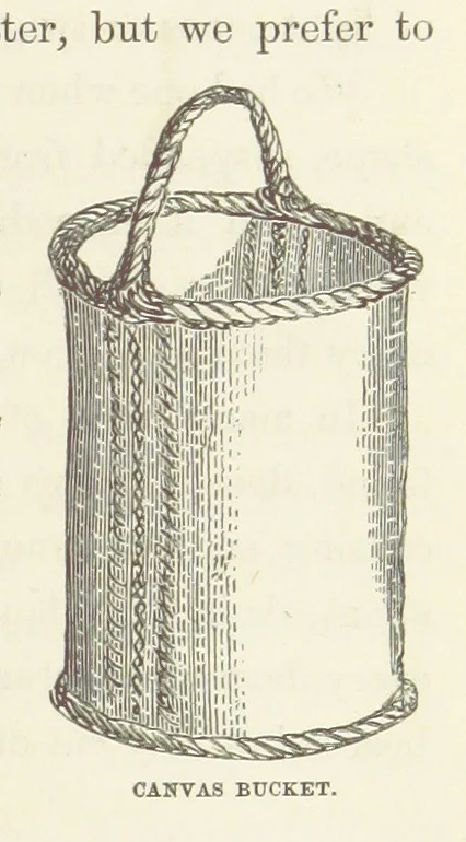 An illustration from Shifts and Expedients of Camp Life, Travels, etc, 1871, leaf 85
