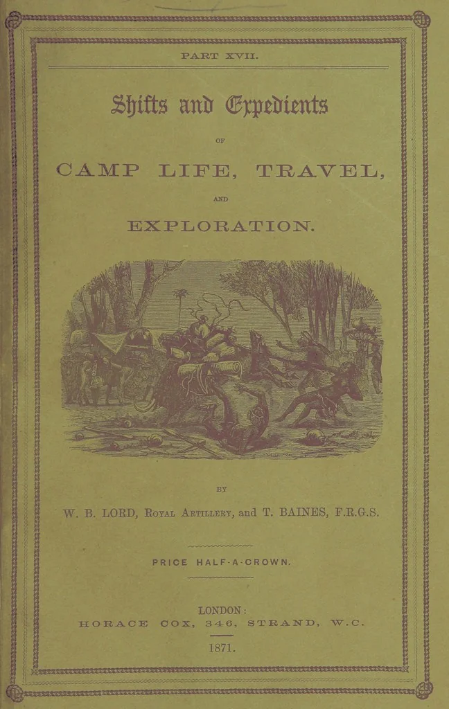 An illustration from Shifts and Expedients of Camp Life, Travels, etc, 1871, leaf 879