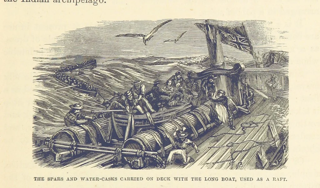 An illustration from Shifts and Expedients of Camp Life, Travels, etc, 1876, leaf 101