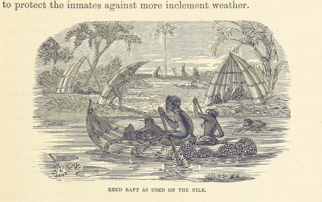 An illustration from Shifts and Expedients of Camp Life, Travels, etc, 1876, leaf 105