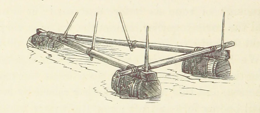 An illustration from Shifts and Expedients of Camp Life, Travels, etc, 1876, leaf 152