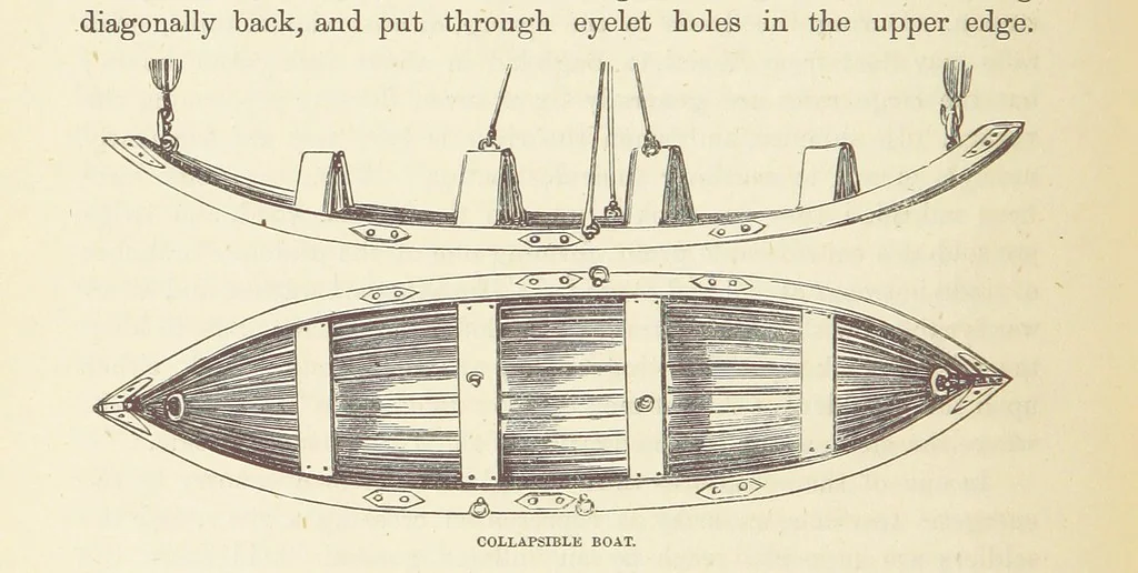 An illustration from Shifts and Expedients of Camp Life, Travels, etc, 1876, leaf 156