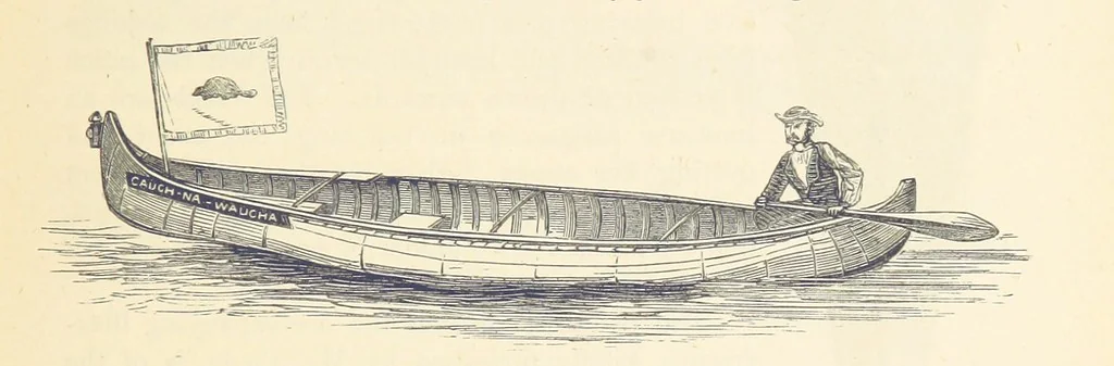 An illustration from Shifts and Expedients of Camp Life, Travels, etc, 1876, leaf 159